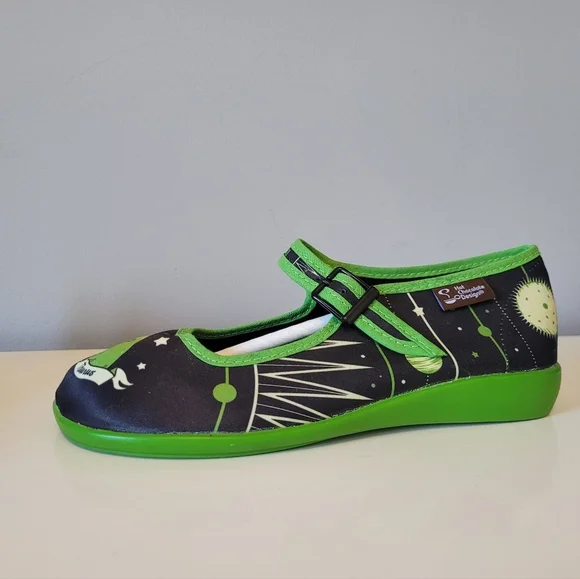 Hot Chocolate Chocolaticas Zodiac Taurus Mary Janes, BNWT, Size 35 - Picture 6 of 11